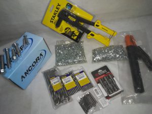 Brocas, Rebites, Alicates e Chumbadores